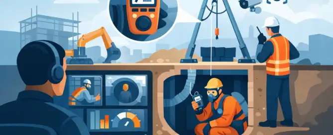 Surveillance espace clos chantier - enjeux clés